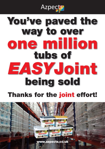 One Million EASYJoint Tubs